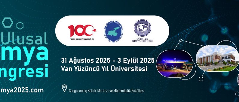 36. Ulusal Kimya Kongresi, 31 Ağustos – 03 Eylül 2025